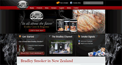 Desktop Screenshot of bradleysmoker.co.nz