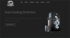 Desktop Screenshot of bradleysmoker.de